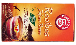 Infuso Rosso Rooibos Senza Teina 20x1,75g Pompadour - Foto 3