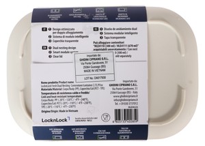 Contenitore Rettangolare Dual Nest In Plastica 2700ml Lock&Lock - Foto 2