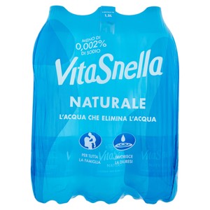Acqua Naturale Vitasnella 6 Da L.1,5 - Foto 1