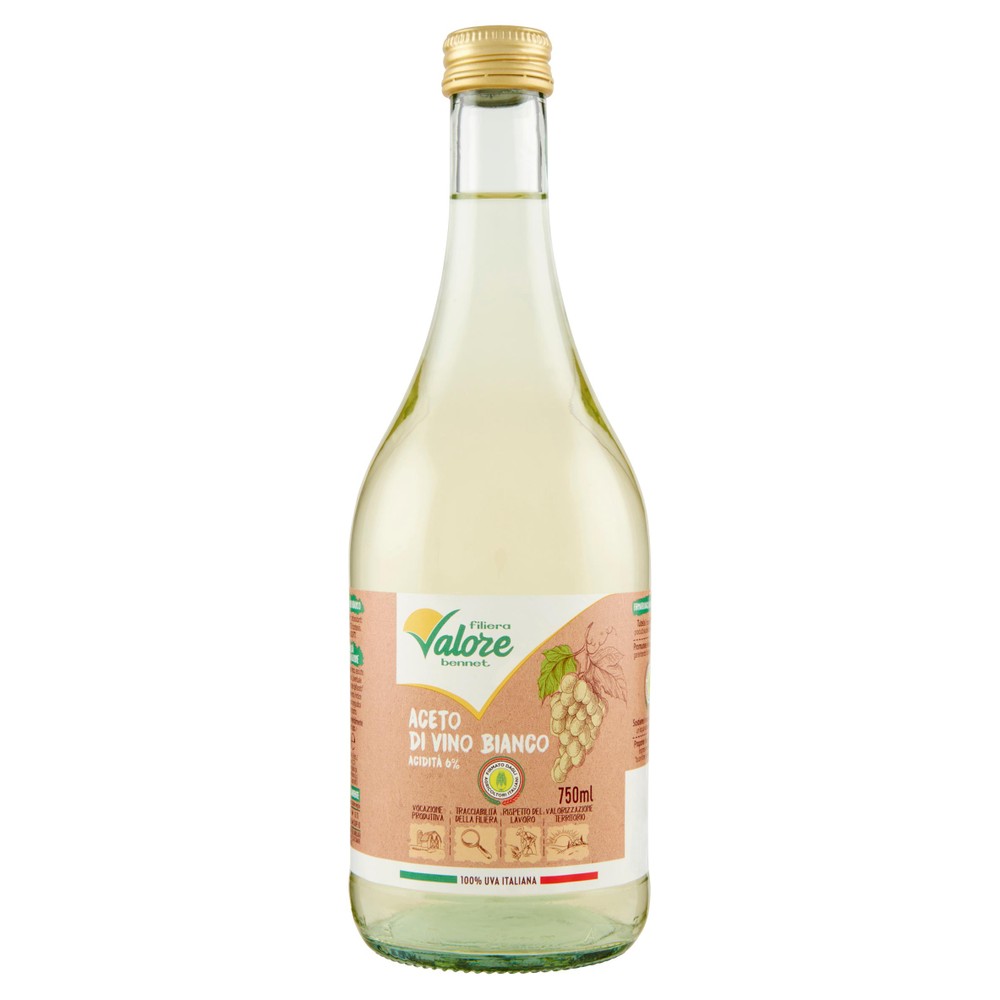 Aceto Di Vino Bianco Filiera Valore Bennet - Foto 1