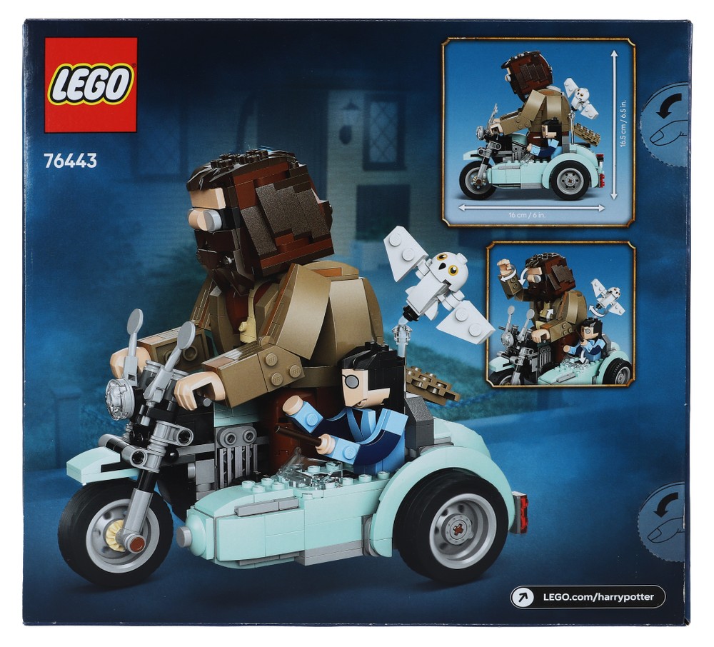 Hagrid E Harri's Motorcycle Ride Lego Harry Potter - Foto 3
