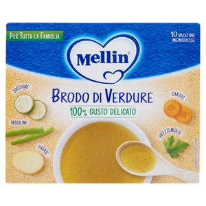 Brodo Di Verdure 10 Bustine Da 80g Mellin - Foto 1