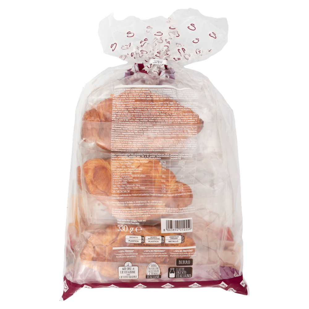 Croissant Sapido Proteico A Lievitazione Naturale Santangelo - Foto 3