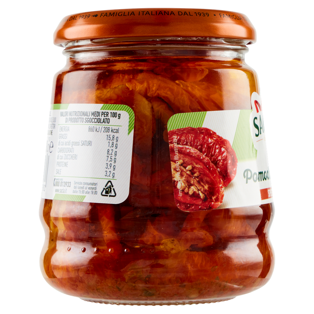 Pomodori Secchi Sott'olio Con Erbe Aromatiche Sacla' - Foto 2