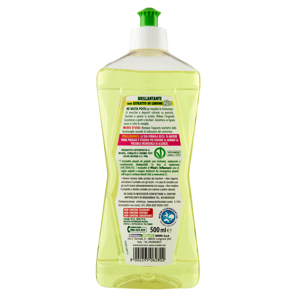 Brillantante Con Aceto Naturale Bio Winni's - Foto 3