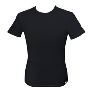 Maglia Intima Uomo Mezza Manica Girocollo S Nero Delinea