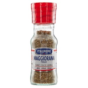 Foglie Di Maggiorana Essiccate E Frantumate In Dispenser Italpepe - Foto 1