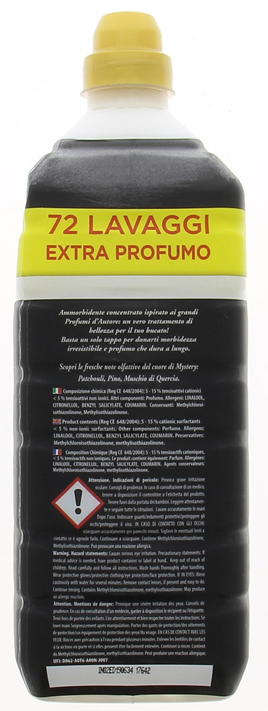 Ammorbidente Concentrato Mistery Luxury 72 Lavaggi - Foto 3