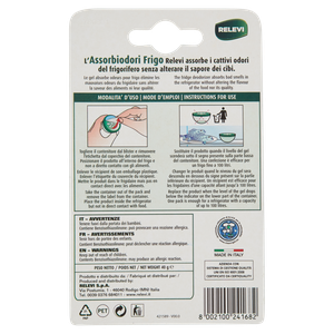 Assorbiodori Per Frigorifero In Gel Relevi - Foto 3