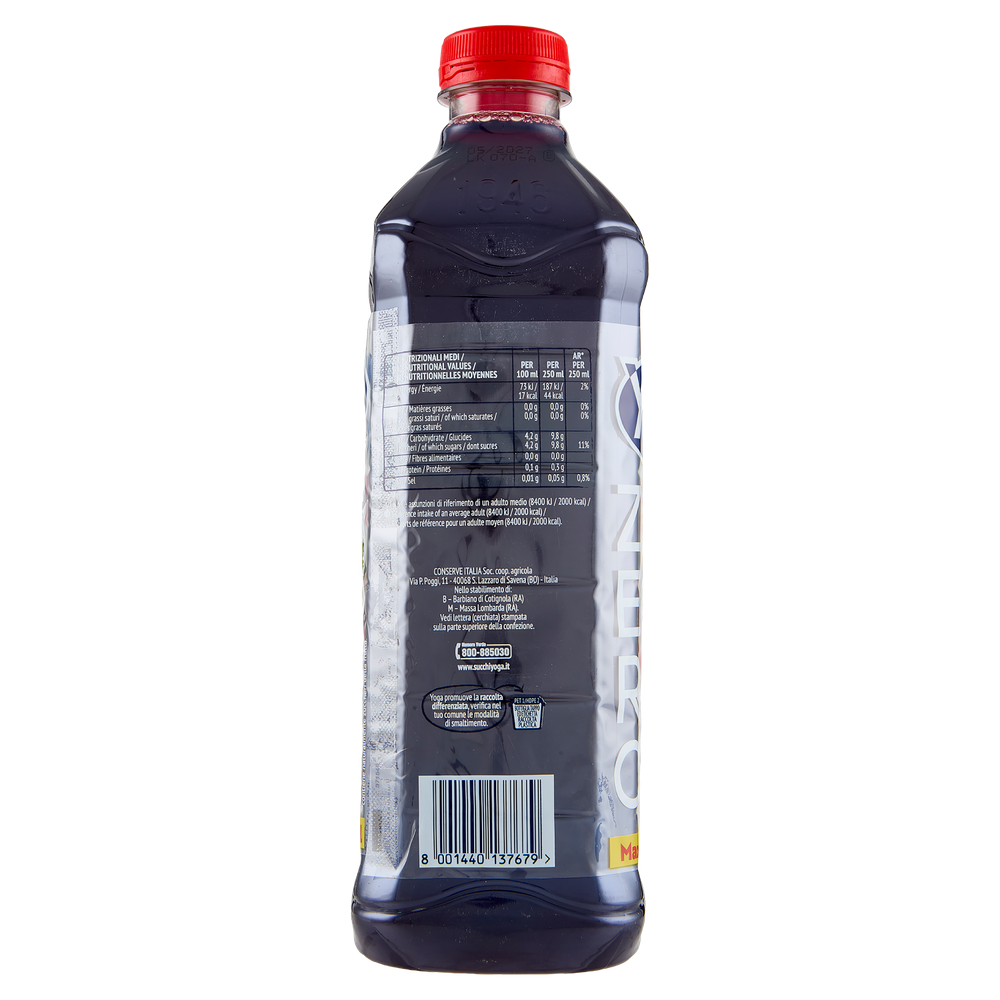 Bevanda Frutti Rossi Zero Yoga - Foto 2