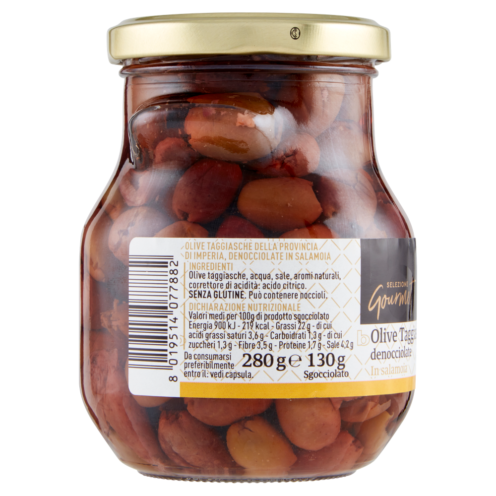Olive Taggiasche Denocciolate In Salamoia 280g Selezione Gourmet Bennet - Foto 2