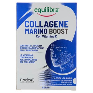 Equilibra Collagene Marino Boost Con Vitamina C 14 Stick - Foto 1