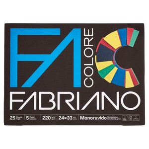 Blocco Carta Colore Formato 24x33 Fabriano - Foto 1