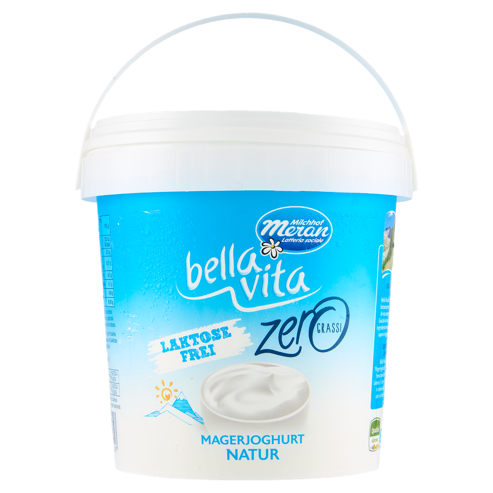 Yogurt Bianco Magro Senza Lattosio Zero Grassi Bellavita - Foto 3