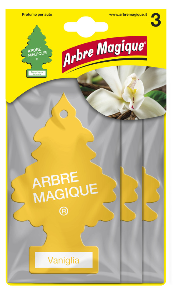 3 Profumatori Per Auto Arbre Magique Vaniglia - Foto 1