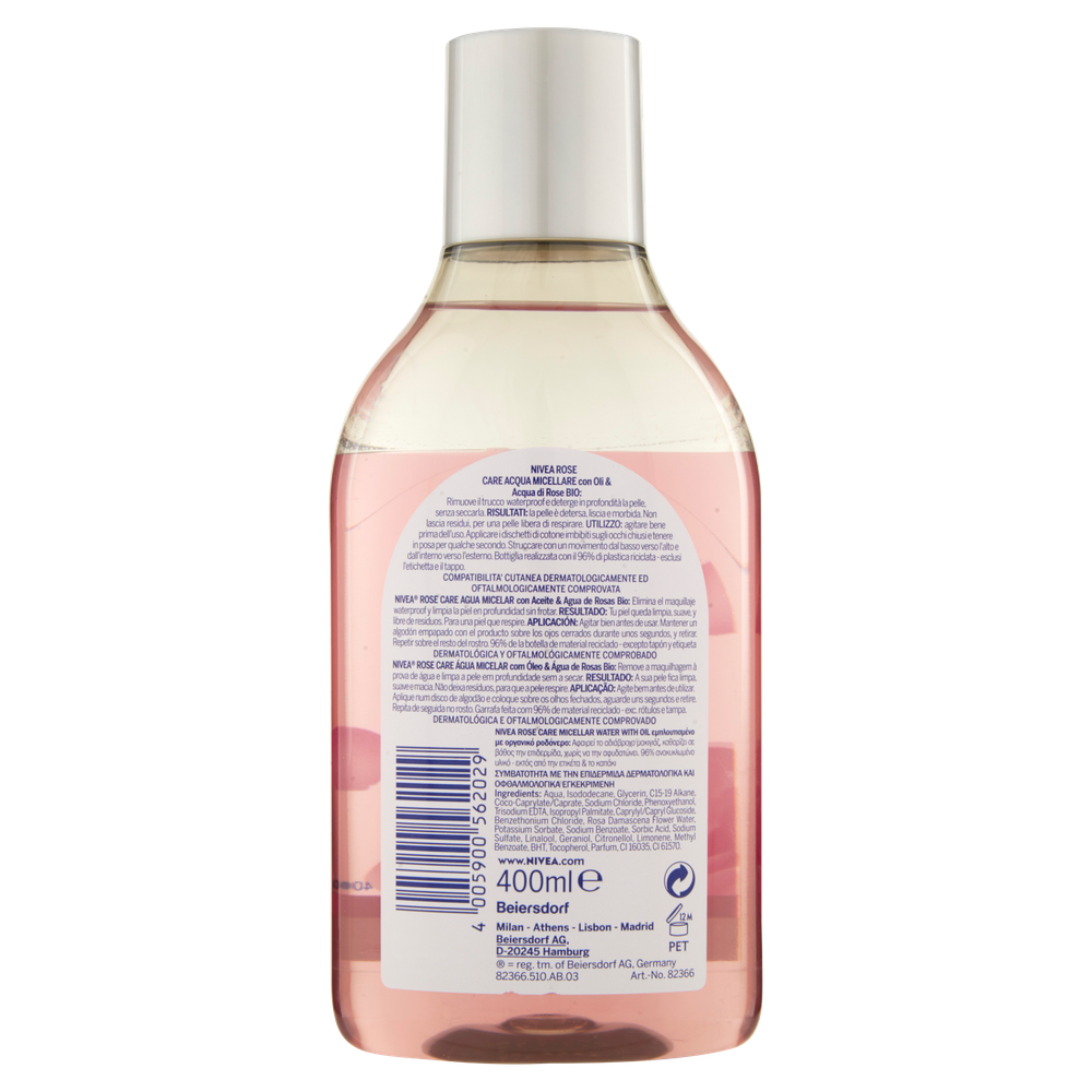 Acqua Micellare Acqua Di Rose Nivea