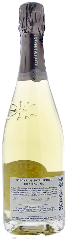 Champagne Blanc De Blanc Barons De Rothschild - Foto 2