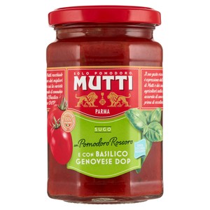 Sugo Con Pomodoro Rossoro E Basilico Genovese Dop Mutti - Foto 1