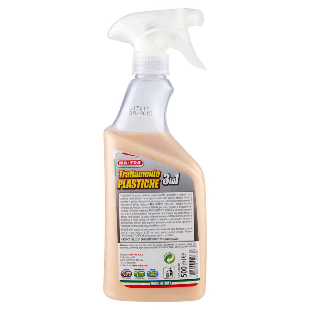 Trattamento Plastiche 3 In 1 500 Ml Mafra - Foto 3