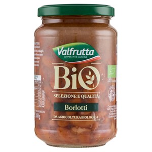 Fagioli Borlotti Biologici In Vetro Valfrutta - Foto 1