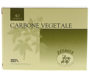 Zeta Carbone Vegetale 40 Compresse