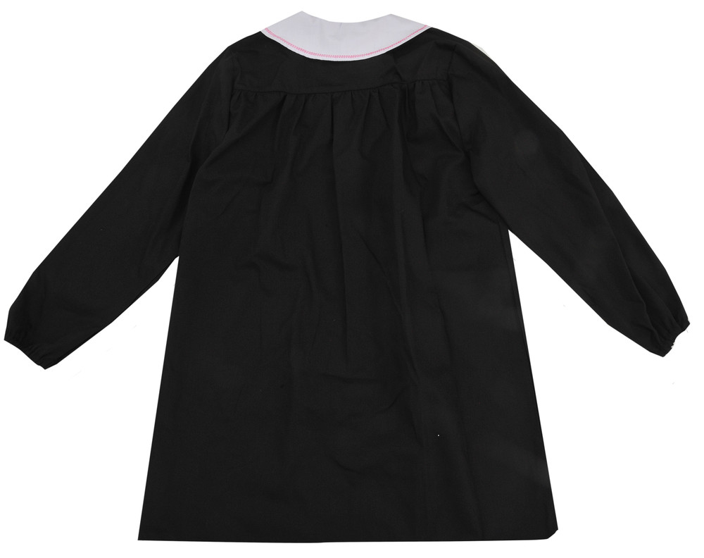 Grembiule Scuola Bambina 8 Anni Nero - Foto 2