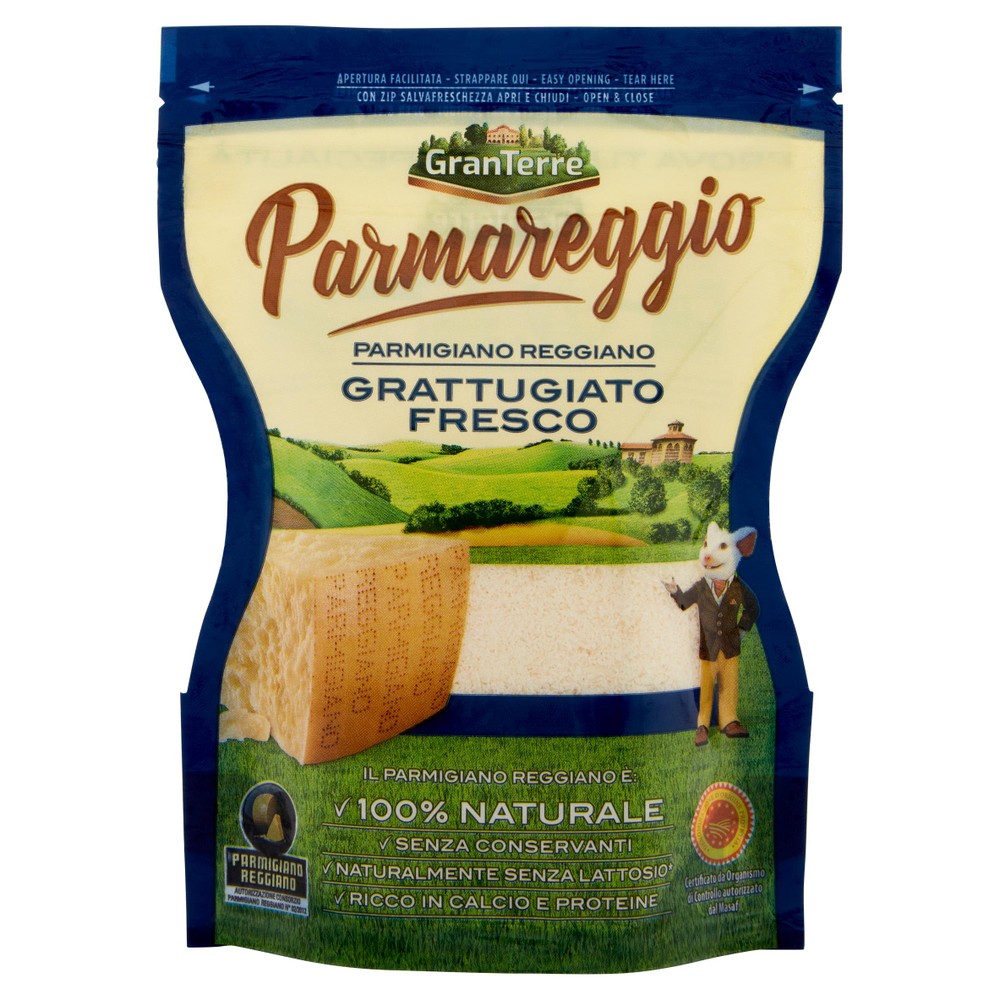 Parmigiano Reggiano Grattugiato Parmareggio - Foto 1