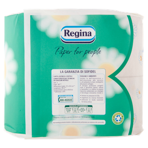 4 Rotoli Carta Igienica Delicata 3 Veli Cartacamomilla Regina - Foto 3