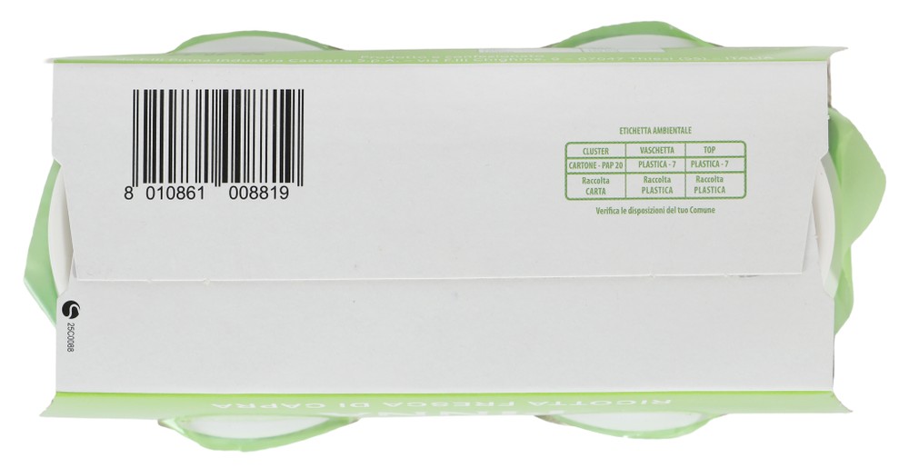 Ricotta Fresca Di Capra Pinna 2x100g - Foto 3