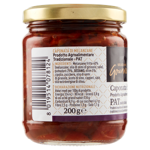 Caponata Di Melanzane Della Sicilia Selezione Gourmet Bennet - Foto 2