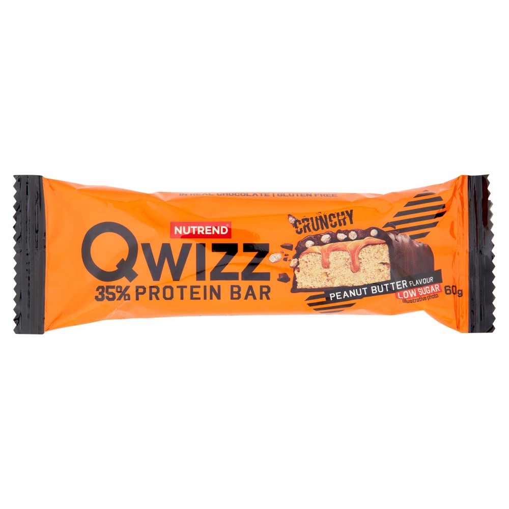 Qwizz Protein Bar Burro D'arachidi Nutrend - Foto 1