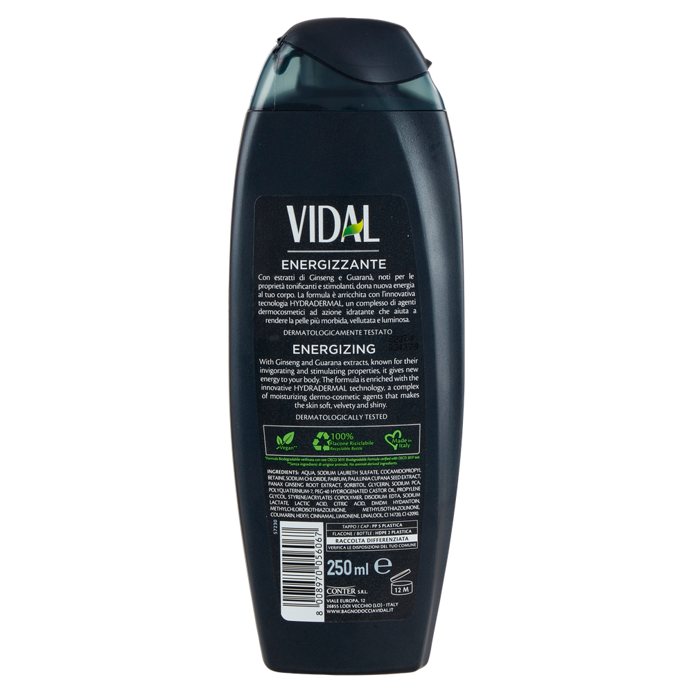 Doccia Schiuma Energy Sport Vidal - Foto 3