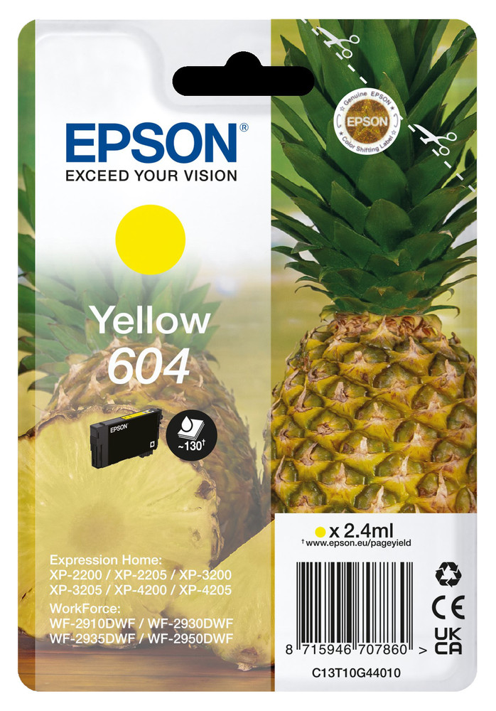 Cartuccia Inchiostro Giallo Serie Ananas Epson - Foto 1