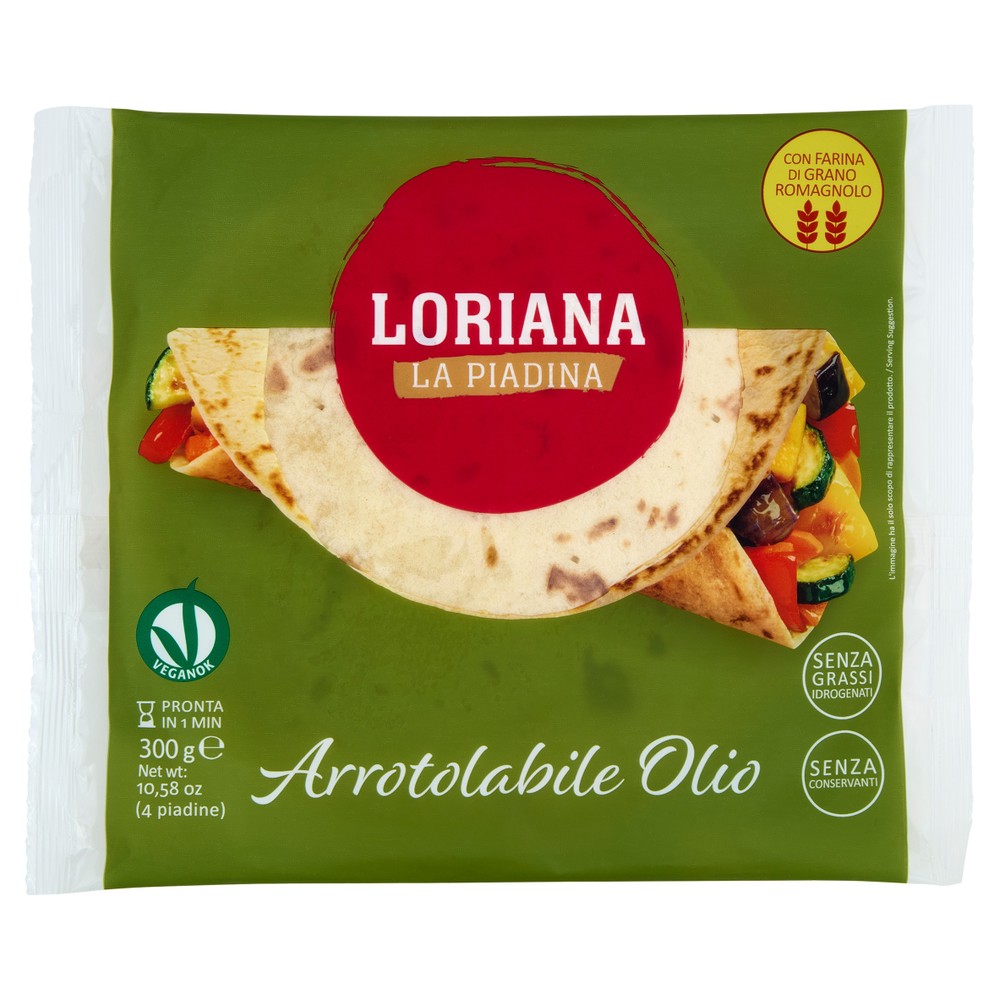 Piadina Arrotondabile Olio Loriana - Foto 1