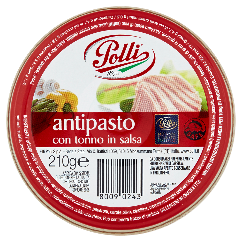 Antipasto Di Verdure E Tonno Polli - Foto 1