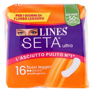 16 Assorbenti Ultra Leggero Lines Seta - Foto 1