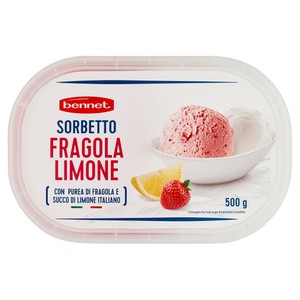 Vaschetta Sorbetto Fragola Limone Bennet - Foto 1