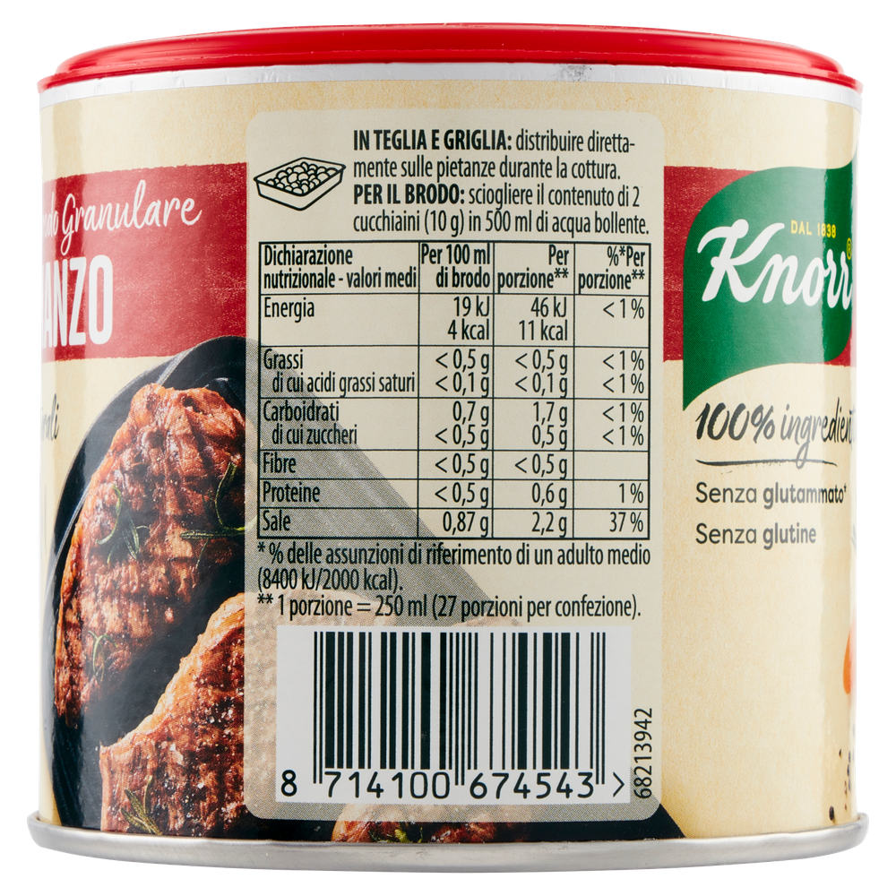 Brodo Granulare Di Manzo Knorr - Foto 2