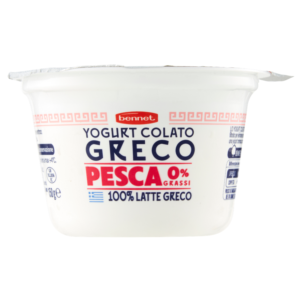 Yogurt Greco Pesca 0% Bennet