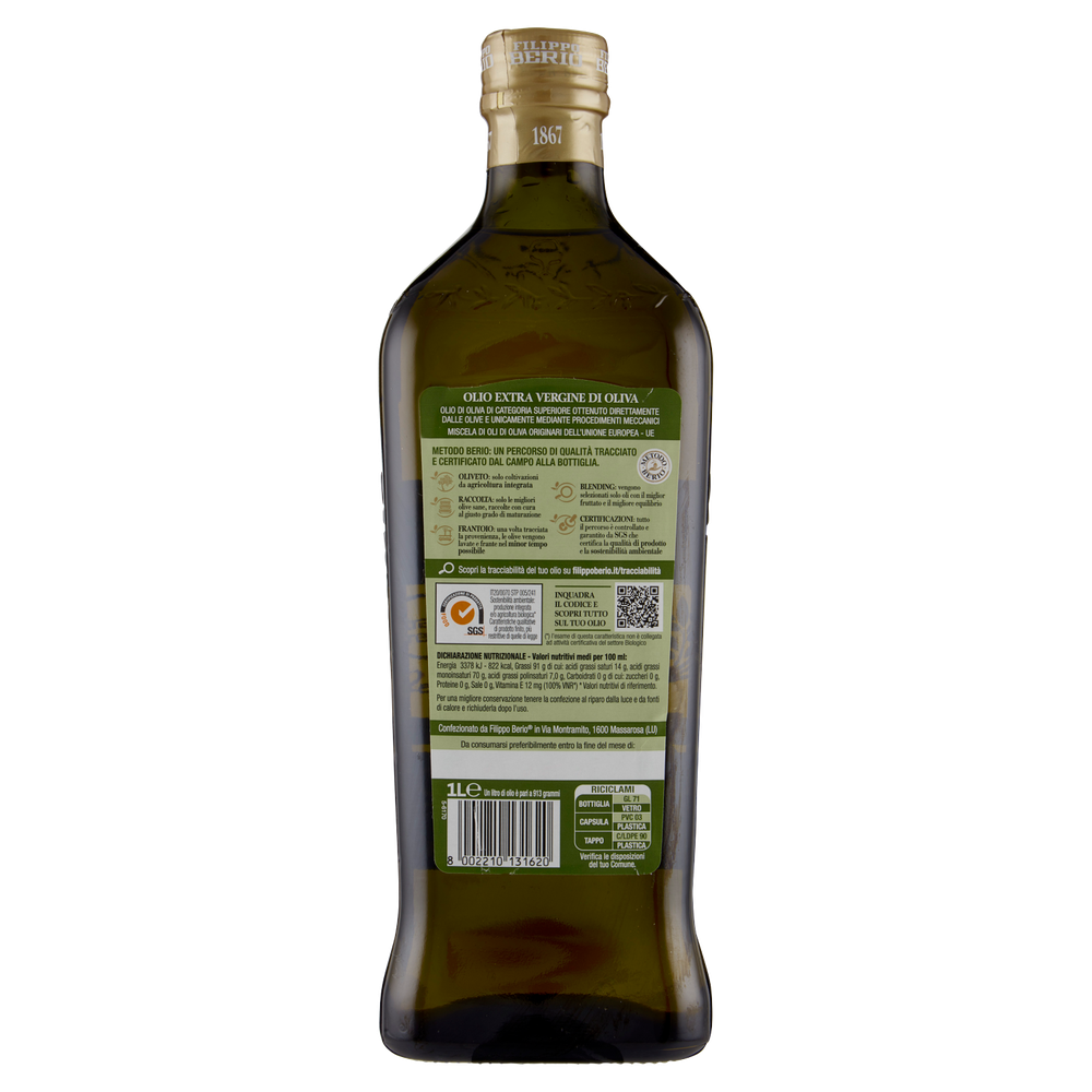 Olio Extra Vergine Di Oliva Classico Filippo Berio - Foto 3