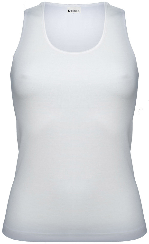 Maglia  Donna Intima Spalla Larga 6 Bianco Delinea - Foto 1