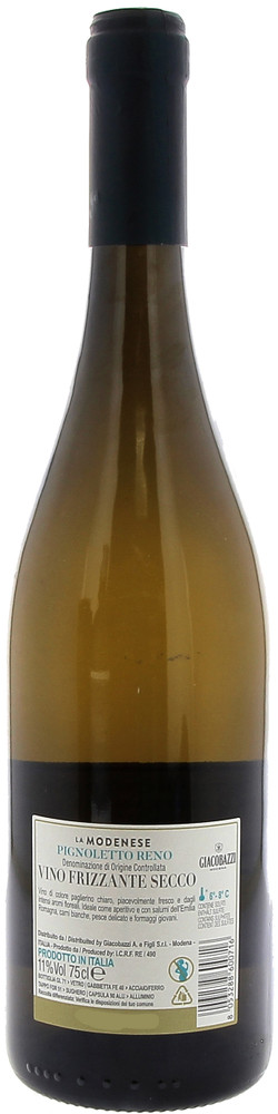 Pignoletto Frizzante Doc La Modenese - Foto 2