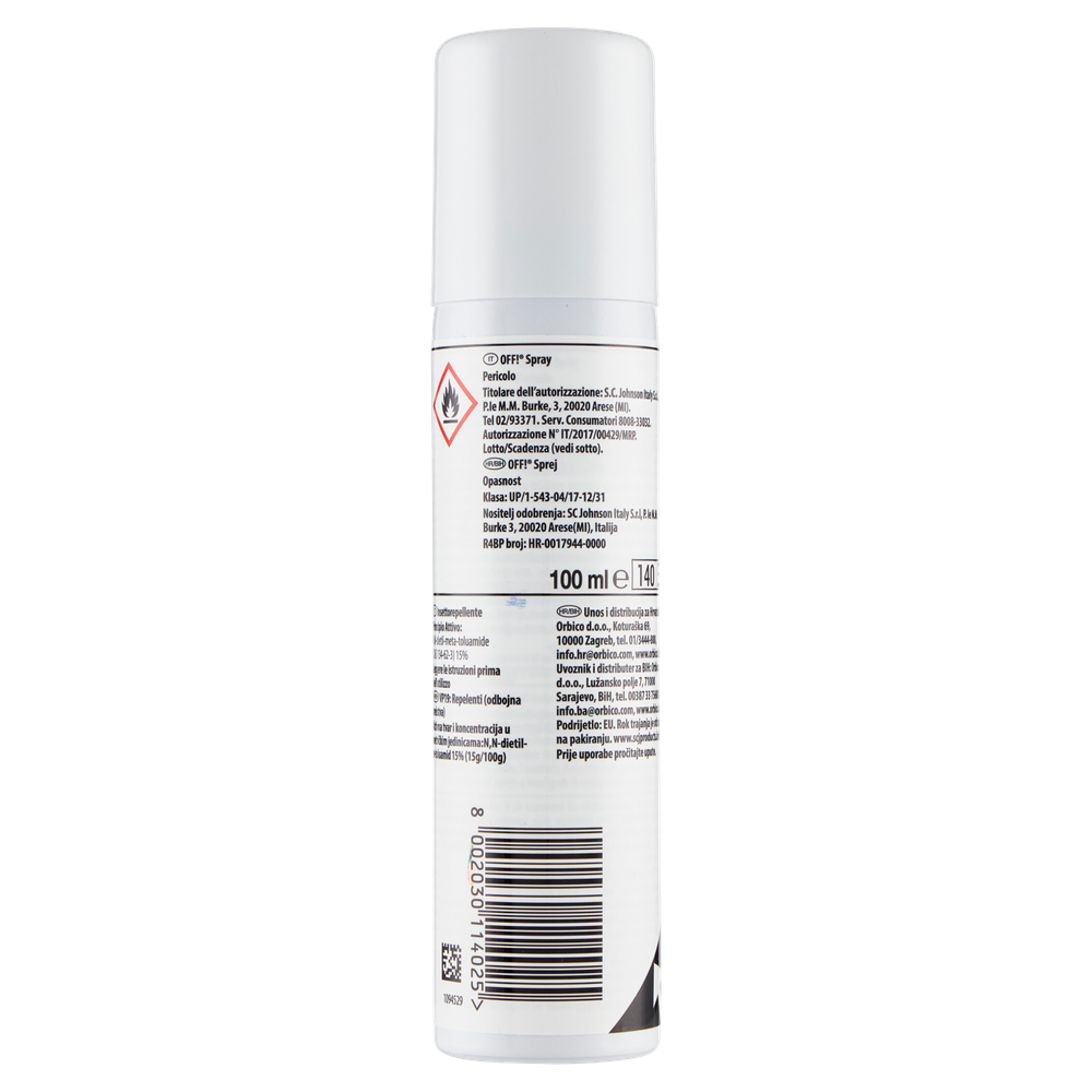 Off! Insetto Repellente E Antizanzare Spray - Foto 3