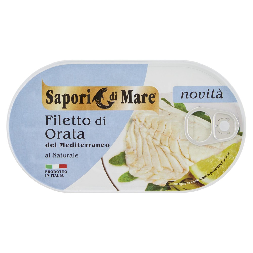 Filetto Di Orata Del Mediterraneo Al Naturale Sapori Di Mare - Foto 1
