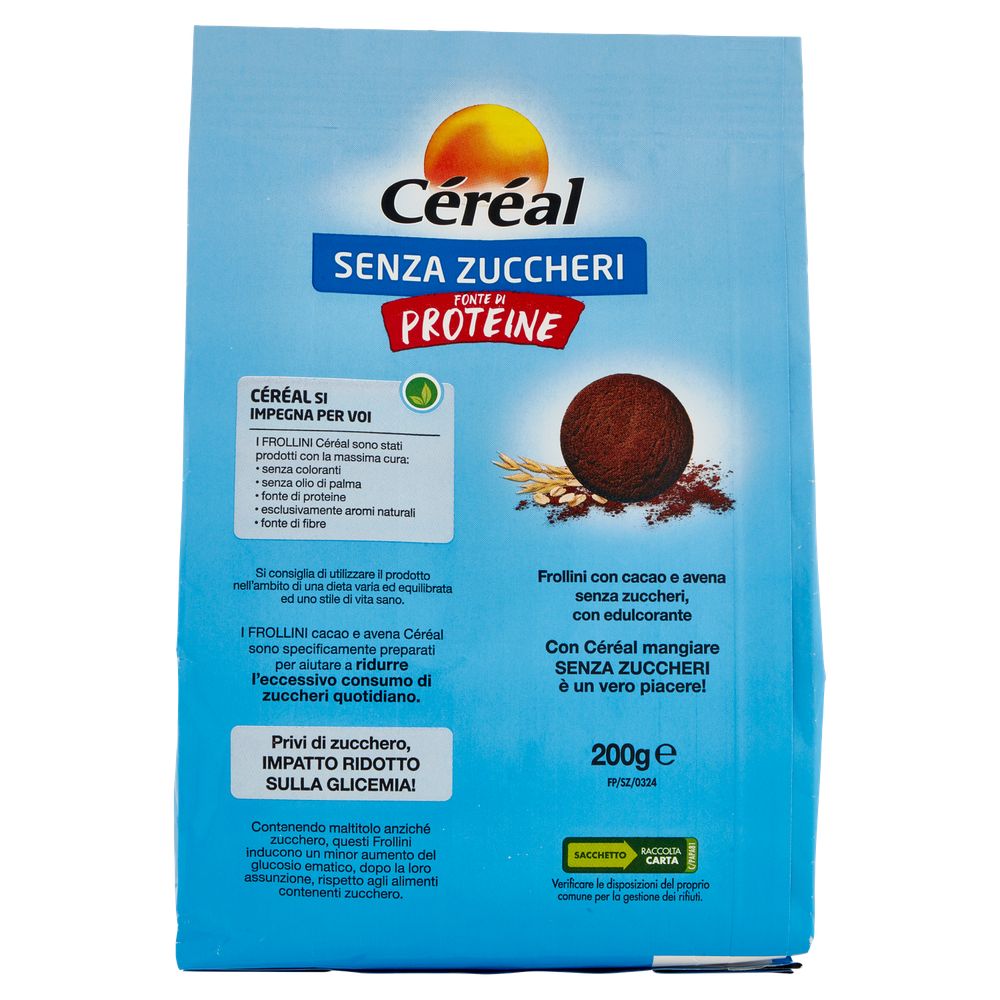 Cereal Senza Zucchero Frollini Con Proteine - Foto 3