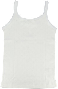 Maglia Intima Bambina Spalla Stretta 4/5 Anni Bianco Operato Delinea