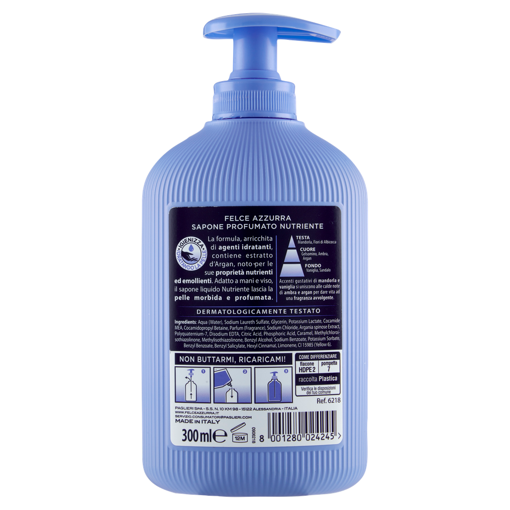 Sapone Liquido Nutriente Felce Azzurra - Foto 3