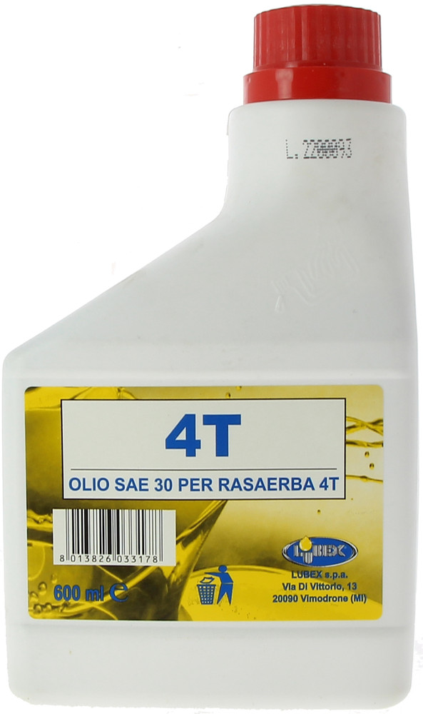Olio Lubrificante Per Motori 4t Sae30 Garden 0,600l Lubex - Foto 2