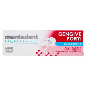 Dentifricio Mentadent Professional Gengivve Forti Bianco Intenso - Foto 1