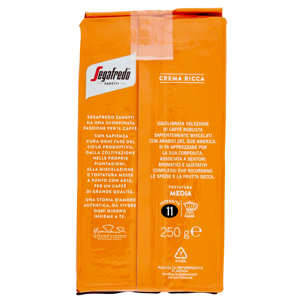 Caffè Macinato Per Moka Crema Ricca Segafredo Zanetti - Foto 3